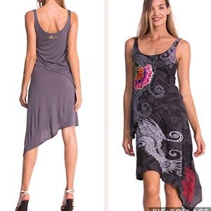 Design all Elba Tank Dress in Gray